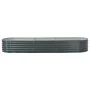 Arriate de acero galvanizado gris 320x80x44 cm de vidaXL, Maceteros y jardineras - Ref: Foro24-45527, Precio: 170,48 €, Descu...