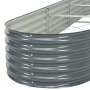 Arriate de acero galvanizado gris 320x80x44 cm de vidaXL, Maceteros y jardineras - Ref: Foro24-45527, Precio: 170,48 €, Descu...