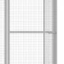 Jaula para gatos acero galvanizado 6x3x2,5 m de vidaXL, Jaulas y habitáculos para animales pequeños - Ref: Foro24-146362, Pre...