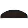 Alfombra autoadhesiva escalera 10 uds 65x21x4 cm marrón oscuro de vidaXL, Alfombrillas para escalones - Ref: Foro24-149711, P...