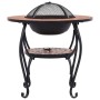 Mesita con brasero de mosaico cerámica terracota 68 cm de vidaXL, Chimeneas - Ref: Foro24-46723, Precio: 138,70 €, Descuento: %