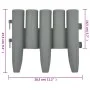 Garteneinfassung 36 Einheiten PP grau 10 m von vidaXL, Garteneinfassung und Einfassung - Ref: Foro24-48621, Preis: 38,59 €, R...
