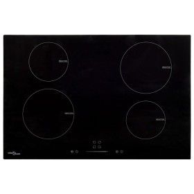 Placa de inducción con 4 quemadores control táctil 77 cm 7000 W de vidaXL, Placas de cocina - Ref: Foro24-51439, Precio: 349,...