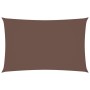 Toldo de vela rectangular tela Oxford marrón 2,5x5 m en Sombrillas | Comprar online en Foru.es