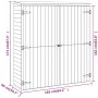 Cobertizo de herramientas madera pino maciza 163x50x171 cm de vidaXL, Cobertizos - Ref: Foro24-318198, Precio: 492,63 €, Desc...
