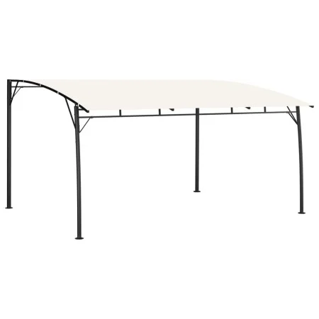 Toldo parasol de jardín color crema 4x3x2,55 m de vidaXL, Carpas y cenadores - Ref: Foro24-47976, Precio: 242,47 €, Descuento: %