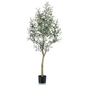 Emerald Olivo artificial en maceta de plástico 140 cm de Emerald, Flora artificial - Ref: Foro24-435919, Precio: 136,27 €, De...