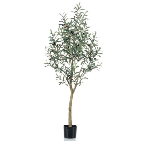 Emerald Olivo artificial en maceta de plástico 140 cm de Emerald, Flora artificial - Ref: Foro24-435919, Precio: 136,27 €, De...