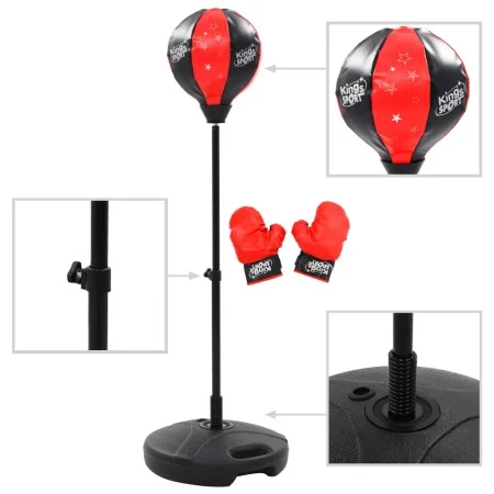 Punching ball de boxeo para niños 87-120 cm de vidaXL, Juguetes de deporte - Ref: Foro24-80248, Precio: 47,29 €, Descuento: %