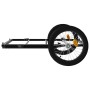 Remolque para bicicleta hierro negro 135x68x37 cm de vidaXL, Remolques para bicicletas - Ref: Foro24-94206, Precio: 82,59 €, ...
