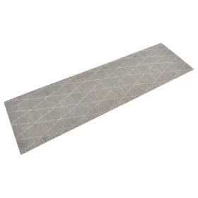 Washable velvet kitchen rug with rhombus pattern 45x150 cm by vidaXL, Doormats - Ref: Foro24-136564, Price: 30,73 €, Discount: %