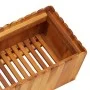 Arriate elevado de madera maciza de acacia 150x30x25 cm de vidaXL, Maceteros y jardineras - Ref: Foro24-45919, Precio: 103,95...