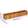 Arriate elevado de madera maciza de acacia 150x30x25 cm de vidaXL, Maceteros y jardineras - Ref: Foro24-45919, Precio: 103,95...