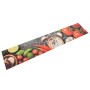 Alfombra de cocina lavable terciopelo dibujo verduras 60x300 cm de vidaXL, Felpudos - Ref: Foro24-136539, Precio: 50,61 €, De...