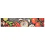 Alfombra de cocina lavable terciopelo dibujo verduras 60x300 cm de vidaXL, Felpudos - Ref: Foro24-136539, Precio: 49,76 €, De...