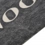 Alfombra de cocina lavable terciopelo Cooking negro 45x150 cm de vidaXL, Felpudos - Ref: Foro24-136549, Precio: 24,93 €, Desc...