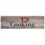 Alfombra de cocina lavable terciopelo Cooking gris 45x150 cm de vidaXL, Felpudos - Ref: Foro24-136546, Precio: 18,09 €, Descu...