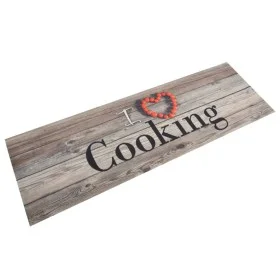 Alfombra de cocina lavable terciopelo cooking gris 60x180 cm de vidaXL, Felpudos - Ref: Foro24-136547, Precio: 33,93 €, Descu...