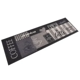 Alfombra de cocina lavable terciopelo negro café 60x180 cm de vidaXL, Felpudos - Ref: Foro24-136556, Precio: 45,81 €, Descuen...
