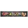 Alfombra de cocina lavable terciopelo dibujo especias 60x300 cm de vidaXL, Felpudos - Ref: Foro24-136542, Precio: 54,81 €, De...