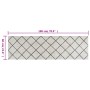Alfombra de cocina lavable terciopelo cuadrados 60x180 cm de vidaXL, Felpudos - Ref: Foro24-136568, Precio: 43,56 €, Descuent...