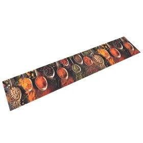 Alfombra de cocina lavable terciopelo cuchara especias 60x300cm de vidaXL, Felpudos - Ref: Foro24-136545, Precio: 54,83 €, De...