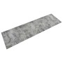Alfombra de cocina lavable terciopelo aspecto hormigón 45x150cm de vidaXL, Felpudos - Ref: Foro24-136570, Precio: 33,90 €, De...