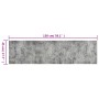 Alfombra de cocina lavable terciopelo aspecto hormigón 45x150cm de vidaXL, Felpudos - Ref: Foro24-136570, Precio: 33,90 €, De...