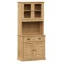 Aparador alto VIGO madera maciza de pino 78x40x175 cm de vidaXL, Aparadores - Ref: Foro24-3188301, Precio: 345,91 €, Descuent...