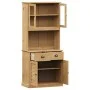 Aparador alto VIGO madera maciza de pino 78x40x175 cm de vidaXL, Aparadores - Ref: Foro24-3188301, Precio: 345,91 €, Descuent...