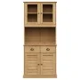 Aparador alto VIGO madera maciza de pino 78x40x175 cm de vidaXL, Aparadores - Ref: Foro24-3188301, Precio: 345,91 €, Descuent...