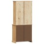 Aparador alto VIGO madera maciza de pino 78x40x175 cm de vidaXL, Aparadores - Ref: Foro24-3188301, Precio: 353,73 €, Descuent...