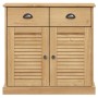 Aparador alto VIGO madera maciza de pino 78x40x175 cm de vidaXL, Aparadores - Ref: Foro24-3188301, Precio: 353,73 €, Descuent...