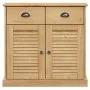 Aparador alto VIGO madera maciza de pino 78x40x175 cm de vidaXL, Aparadores - Ref: Foro24-3188301, Precio: 345,91 €, Descuent...