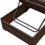Set muebles de jardín 3 piezas y cojines ratán sintético marrón de vidaXL, Conjuntos de jardín - Ref: Foro24-42747, Precio: 3...