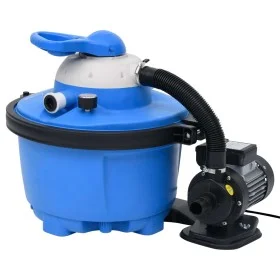 Bomba filtro arena azul y negra 385x620x432 mm 200 W 25 L de vidaXL, Filtros para piscinas y spa - Ref: Foro24-92799, Precio:...