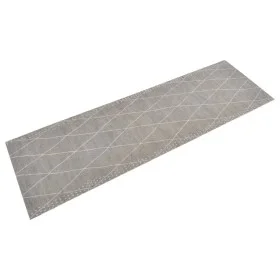 Alfombra de cocina lavable terciopelo dibujo rombos 60x180 cm de vidaXL, Felpudos - Ref: Foro24-136565, Precio: 42,98 €, Desc...
