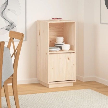 Aparador de madera maciza de pino 38x35x80 cm de vidaXL, Aparadores - Ref: Foro24-814344, Precio: 53,46 €, Descuento: %