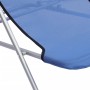 Sillas de playa plegables 2 uds textilene acero recubierto azul de vidaXL, Tumbonas - Ref: Foro24-360187, Precio: 63,91 €, De...