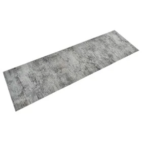 Alfombra de cocina lavable terciopelo aspecto hormigón 60x180cm de vidaXL, Felpudos - Ref: Foro24-136571, Precio: 37,36 €, De...