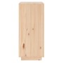 Aparador de madera maciza de pino 38x35x80 cm de vidaXL, Aparadores - Ref: Foro24-814344, Precio: 53,46 €, Descuento: %
