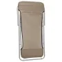 Silla de playa plegable 2 uds acero recubierto textilene taupe de vidaXL, Tumbonas - Ref: Foro24-360193, Precio: 66,08 €, Des...