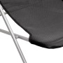 Silla de playa plegable 2 uds acero recubierto textilene negro de vidaXL, Tumbonas - Ref: Foro24-360188, Precio: 63,82 €, Des...