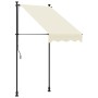 Toldo retráctil de tela y acero crema 100x150 cm en Toldos | Comprar online en Foru.es