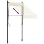 Toldo retráctil de tela y acero crema 100x150 cm en Toldos | Comprar online en Foru.es