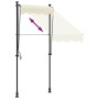 Toldo retráctil de tela y acero crema 150x150 cm en Toldos | Comprar online en Foru.es