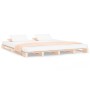 Cama de palets madera maciza pino doble pequeña 120x190 cm de vidaXL, Camas y somieres - Ref: Foro24-821427, Precio: 126,22 €...