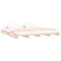 Cama de palets madera maciza pino doble pequeña 120x190 cm de vidaXL, Camas y somieres - Ref: Foro24-821427, Precio: 124,61 €...