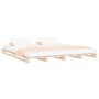 Cama de palets madera maciza pino doble pequeña 120x190 cm de vidaXL, Camas y somieres - Ref: Foro24-821427, Precio: 126,22 €...