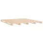 Cama de palets madera maciza pino doble pequeña 120x190 cm de vidaXL, Camas y somieres - Ref: Foro24-821427, Precio: 124,61 €...
